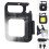 LED Small Flashlight,1000Lumens Bright Rechargeable COB Keychain Flashlights,4 Light Modes Portable Pocket Light 3