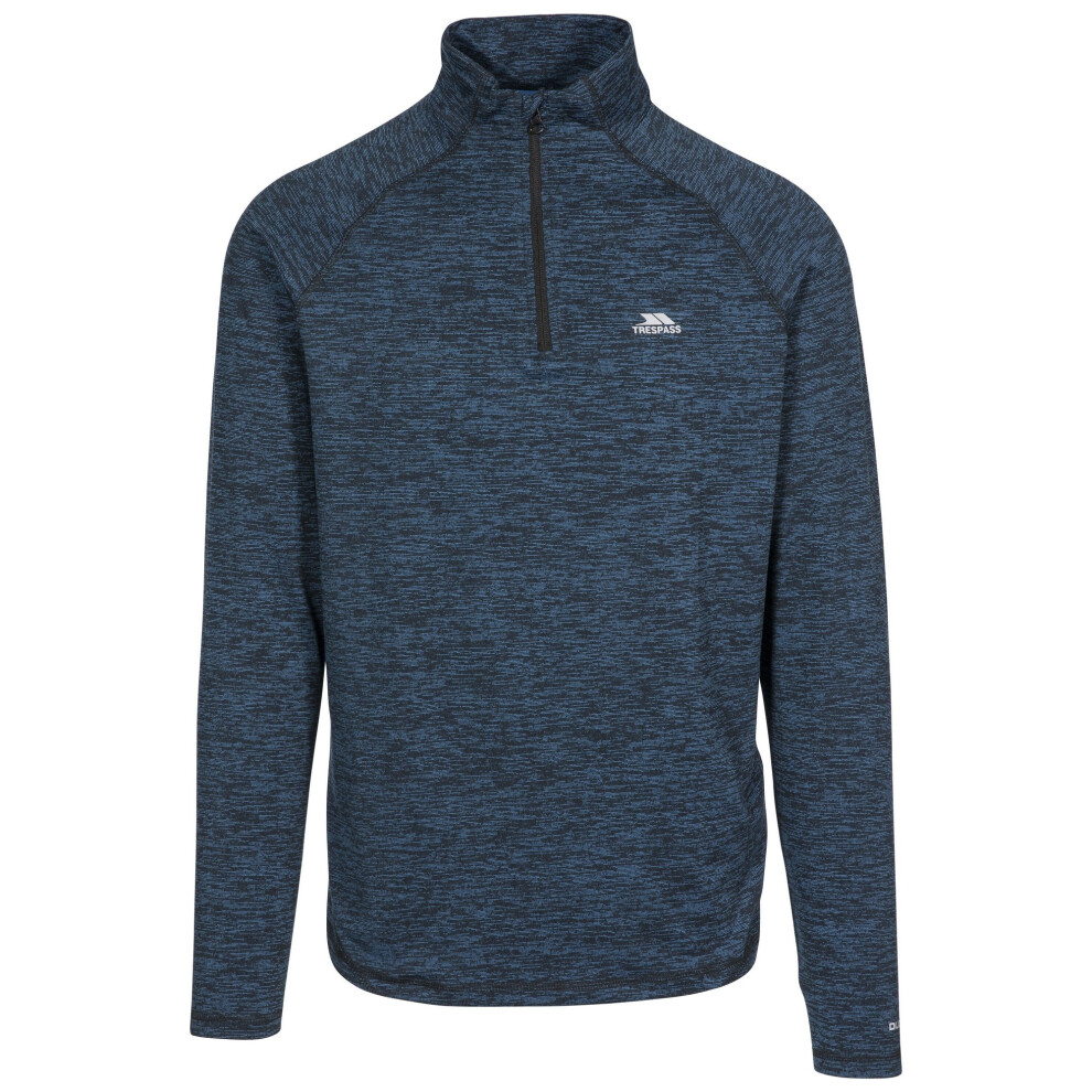 Trespass (Xs, Vibrant Fleck) Mens Gerry Active Top Blue