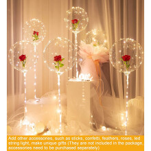 40 PièCes SéRies BobèMe Ballons Transparent Bulle BobèMe Ballon FêTe BobèMe Ballons Propre BobèMe Ballons pour NoëL Mariage