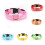 (Red,M)Pet Products Dog Led Light Collar Convenient And Practical Monochrome Polyester 2