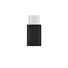 (Black)3x Adaptador Carregador de Sincronização Metal Micro Usb para Usbc Typec Para Google Pixel Moto Z