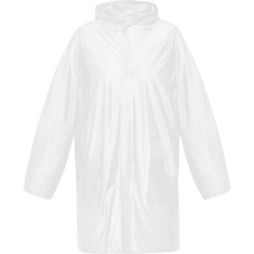 (One Size, White) Unisex Adult Ada Raincoat
