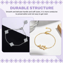 450Pcs/Box Jewelry Making Kits Lobster Clasp Open Jump Rings End Crimps Beads Box Handmade Bracelet Necklace Findings