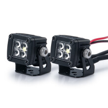 Gewijzigde Koplampen Spotlights Car Top Lights Bumper Lights voor AXIAL SCX10 TRX4 TRX6 1/10 RC Crawler Car,A