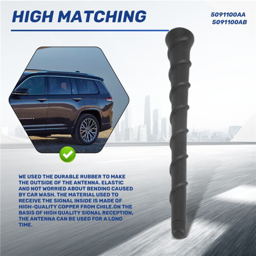 Antena de 7 Polegadas para 2011-2022  Cherokee Grand Cherokee  Durango Dart Journey AcessóRios  200 5091100AA 2