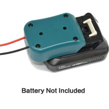 10.8V-12V ZłąCze Zasilania Stacji DokująCej z Przewodami 14Awg ZłąCza Adapter do Baterii DIY, Czarny