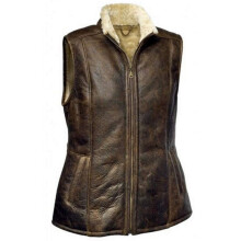 Eastern Counties Leather Womens/Ladies Gilly Sheepskin Gilet