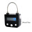 Metal Timer Lock USB LCD Display Metal RecarregáVel EletrôNico Cadeado Multi-Function Preto 4