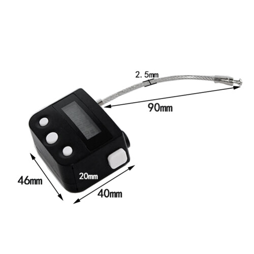 Metal Timer Lock USB LCD Display Metal RecarregáVel EletrôNico Cadeado Multi-Function Preto 2