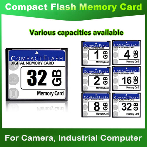 Professional 2GB Compact Flash Memory Card for Camera, Advertising Machine, Industrial Computer Card 1