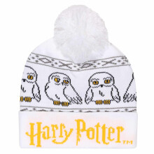 Harry Potter Unisex Adult Snow Hedwig Beanie