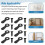 Picture Frame Turn Button Fasteners Set, 100 PCS Picture Frame Backing Clips Photo Frame Hardware Clips 4