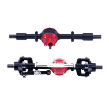 Metall Vorder- und Hinterachse für WPL C14 C24 C34 C44 B14 B24 1/16 RC Car Upgrades Teile ZubehöR,Schwarz