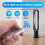 Replacement AM04 AM05 Remote Control for  Fan Heater Models AM04 AM05 Remote Control(Silver) 10