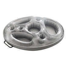 Galleggiante Gonfiabile Piscina Galleggiante Cibo Vassoio per Birra Piscina Materasso Ad Aria Acqua Cibo Portabevande  per Feste Estive