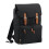 BagBase (One Size, Black/Brown) BagBase Vintage Laptop Backpack 1