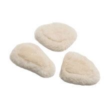 Shires Sheepskin Horse Breastplate Pads Set (Pack of 3)