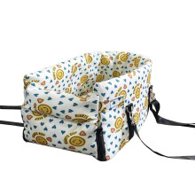 Siège de voiture pour chien sur console centrale 45  25  24 cm, 690 g, gris