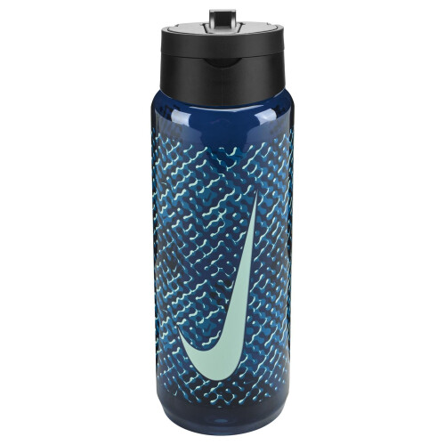 Nike (One Size, Transparent Blue) Nike Renew Recharge 680ml Straw Bottle