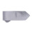 Premier (One Size, Silver/ White) Premier Mens Micro Dot Pattern Formal Work Tie 2