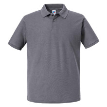 (XXL, Convoy Grey) Russell Mens Authentic Eco Piqué Polo Shirt