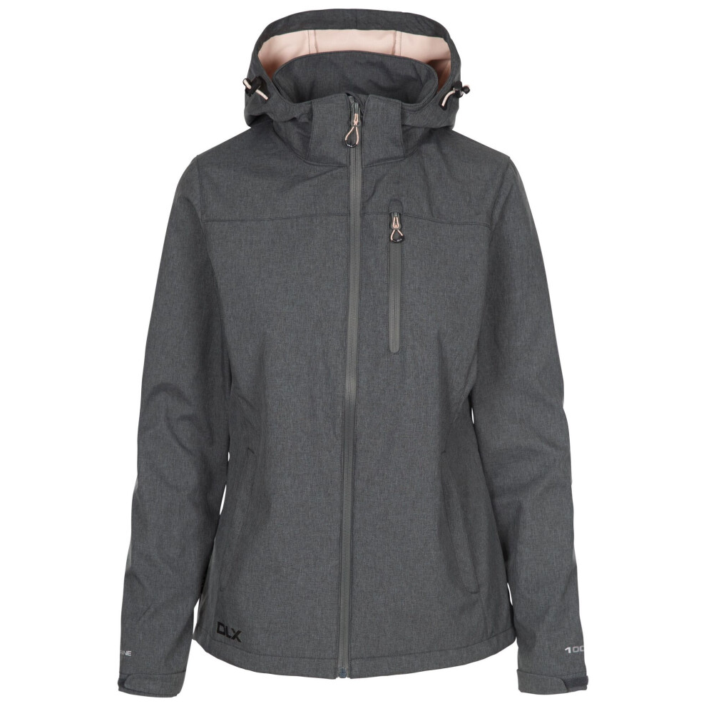 Trespass (3Xl, Dark Grey/Blush Marl) Womens/Ladies Claren Ii Waterproof Softshell Jacket