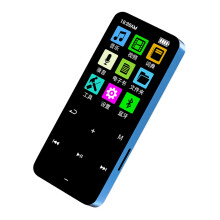 Portable MP3 Player with BT 5.2, 16GB, 1.77" Color Screen, Black