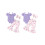 (6-12 Months, Purple) Καλοκαιρινά ρούχα για τύπωμα πεταλούδας. 2