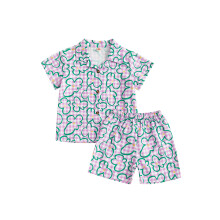 (6-7 Years, Purple) Conjunto de pijama o dormir.