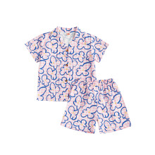 (4-5 Years, Pink) Conjunto de pijama o dormir.