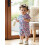 (4-5 Years, Purple) Σετ καλοκαιρινών πιτζαμών ελαστικό σορτς. 11