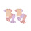 (18-24 Months, Pink) Completo estivo per 2 pezzi. 2
