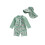 (2-3 Years, Green) Ensemble maillot de avec chapeau. 1
