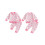 (0-6 Months, Pink) Set de 2 talie elastică. 2