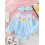 (6-12 Months, Sky Blue) Ολόσωμες Φόρμες με με Κορδέλα 4