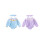 (3-6 Months, Purple) Ολόσωμες Φόρμες με με Κορδέλα 3