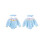 (6-12 Months, Sky Blue) Ολόσωμες Φόρμες με με Κορδέλα 2