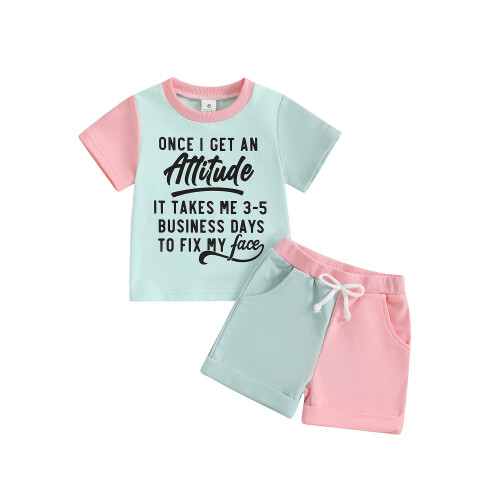(3-4 Years, Sky Blue) Καλοκαιρινό T-shirt για σε αντίθεση