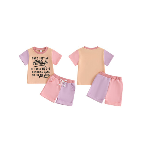 (12-18 Months, Purple) Καλοκαιρινό T-shirt για σε αντίθεση 1