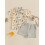 (5-6 Years, Lemon Yellow) Καλοκαιρινά ρούχα μωρών στάμπα δεινοσαύρων. 4