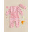 (6-12 Months, Pink) Σετ 2 τεμαχίων ρούχα νεογέννητα 5