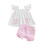 (18-24 Months, White) Καλοκαιρινά ρούχα για και σορτς 1