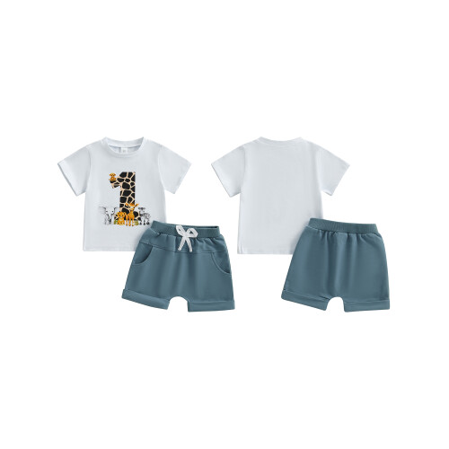 (12-18 Months, White) Σύνολο για τα 1, κοντομάνικο. 1