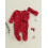 (newborn, Red) Σετ 2 τεμαχίων ρούχα νεογέννητα 4