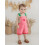 (2-3 Years, Pink) Σορτς με τετράγωνη casual, καλοκαίρι 8