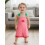 (2-3 Years, Pink) Σορτς με τετράγωνη casual, καλοκαίρι 5