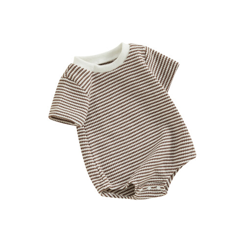 (6-12 Months, Khaki) Καλοκαιρινή φόρμα στρογγυλή αγόρια κορίτσια