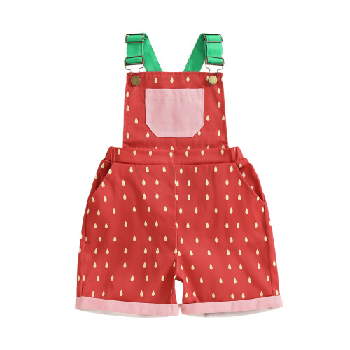 (3-4 Years, Green) Σορτς με τετράγωνη casual, καλοκαίρι