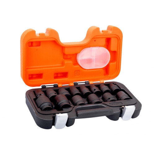 Bahco Bahco D/s14 1/2in Drive Impact Socket Set, 14 Piece 1