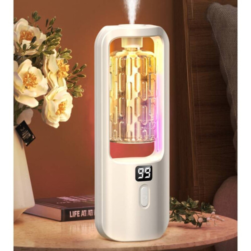(Yellow)Rechargeable Aroma Diffuser Air Freshener Essential Oil Diffuser Dispenser Spray 1